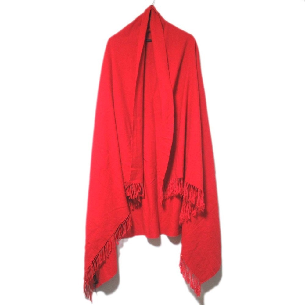 HERMES Red Scarf - Picture 2 of 7